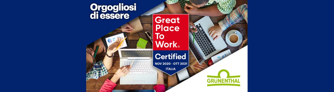Certificazione GREAT PLACE TO WORK®